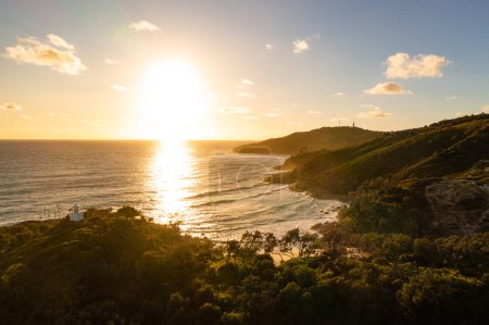 Photo for Sunrise over Honeymoon Bay on Moreton Island, Queensland, Australia - Royalty Free Image