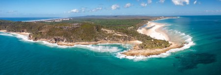 Photo for Panorama of Moreton Island North Point, Queensland, Australia - Royalty Free Image