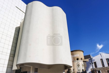Photo for Facade of the Museum of Contemporary art MACBA in Barcelona, Catalonia, Spain, Europe - Royalty Free Image