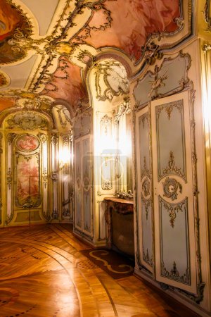 Interior of the Mannheim Baroque Palace, Mannheim, Baden-Wurttemberg, Germany, Europe