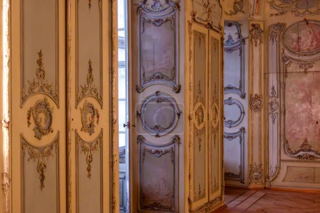 Interior of the Mannheim Baroque Palace, Mannheim, Baden-Wurttemberg, Germany, Europe