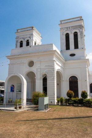 Exterior of the Church of the Assumption in George Town, Penang island, Malaysia, Asia