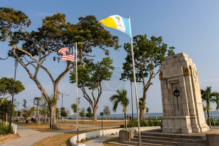 War memorial, George Town, Penang, Malaysia, Asia