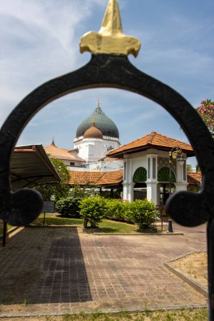 Téléchargez les photos : Extérieur de la mosquée Kapitan Keling à George Town, Penang, Malaisie, Asie - en image libre de droit