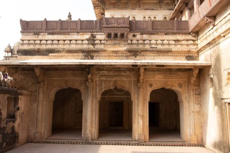 Jahangir Mahal, Orchha Fort, Orchha, Niwara, Madhya Pradesh, India, Asia