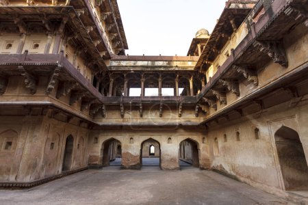 Exterior of Datia Palace, Datia, Madhya Pradesh, India, Asia