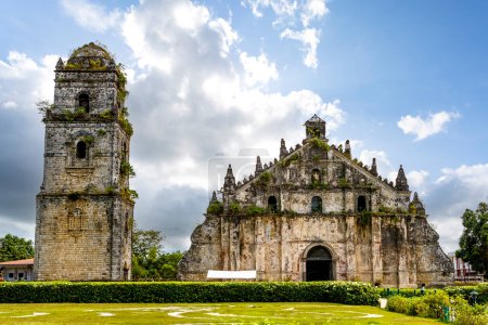 Photo for Exterior of the Saint Augustine Church or Paoay Church in Paoay, Ilocos Norte, Philippines, Asia - Royalty Free Image