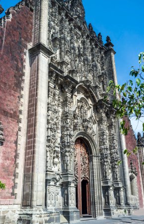 The Sagrario chapel of the Metropolitan Cathedral in Mexico City, Mexico, North America