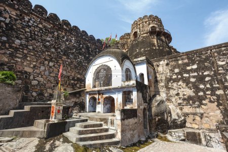 Ganesha-Schrein innerhalb des Jhansi-Forts in Jhansi, Budelkhand, Uttar Pradesh, Indien, Asien