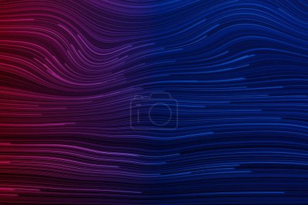 Abstract shapes rendered. Concept of use as background. Various invented shapes on a colored background. Iridescent digital art for banner background, wallpaper. 3d render, 3d illustration.