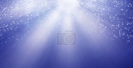 Téléchargez les photos : Blue background with stars . Christmas texture - en image libre de droit