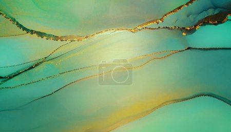 Photo for Abstract background of acrylic and color mixing colors and modern tones - Royalty Free Image