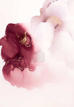 Foto de Pétalos de rosa rosa y blanco. fondo floral. - Imagen libre de derechos