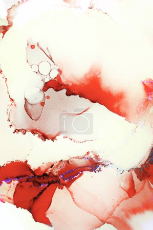 Foto de Textura de tinta acrílica abstracta, trazo de pincel de marco, fondo de mármol para papel pintado, invitación, diseño. fondo abstracto, ilustración - Imagen libre de derechos