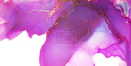Téléchargez les photos : Peinture abstraite rose et violet texture - en image libre de droit