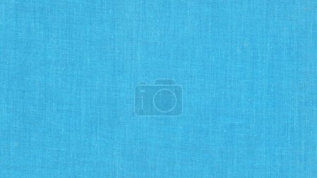 Photo for Turquoise blue canvas textured background, abstract background - Royalty Free Image