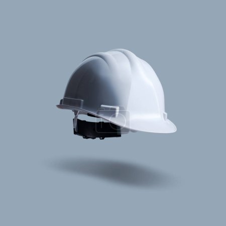 Photo for Standard safety helmet for workers: safety at work concept - Royalty Free Image