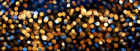 Photo for Colorful shiny bokeh lights background, celebration and luxury concept - Royalty Free Image