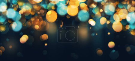 Photo for Colorful shiny bokeh lights background, celebration and luxury concept - Royalty Free Image