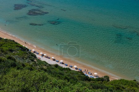 Photo for Mirtiotissa, favourite spot for naturists. Corfu in its purest form. - Royalty Free Image