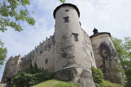 Majestic Niedzica Castle in Natural Surroundings