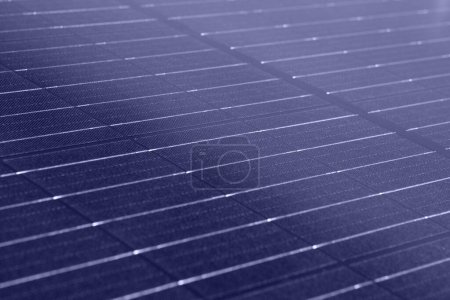 Photovoltaic Solar Panels Close-Up for Renewable Energy