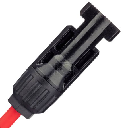 Detailed View of Black Connector