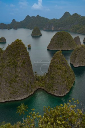 Photo for Indonesia superb sunset in Papua Raja-Ampat-Papua - Royalty Free Image