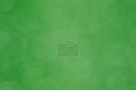 Perfect colorful green color bokeh bubbles background