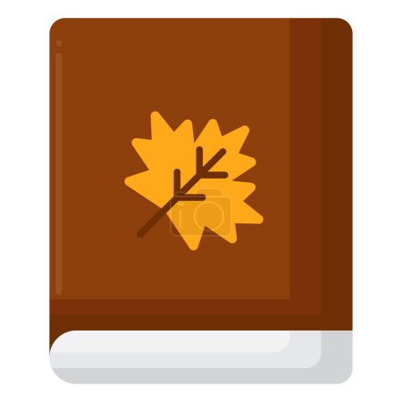 Illustration for Book icon vector flat isolated illustration - Royalty Free Image