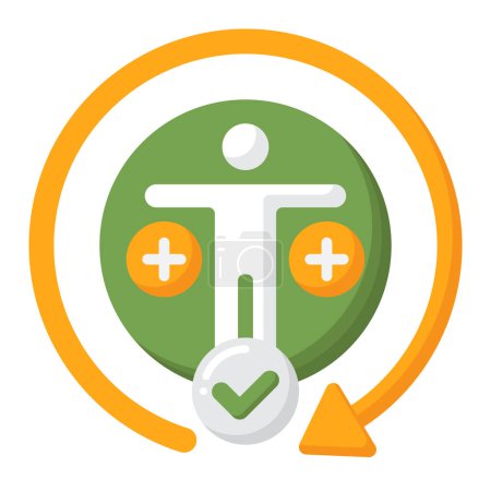 Illustration for Vector illustration of De-tox icon - Royalty Free Image