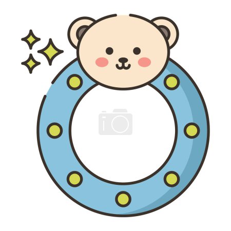 Illustration for Teether icon vector illustration design - Royalty Free Image