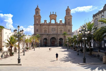 Foto de La Catedral de Santa Ana es una iglesia católica ubicada en Las Palmas, Islas Canarias. - Imagen libre de derechos