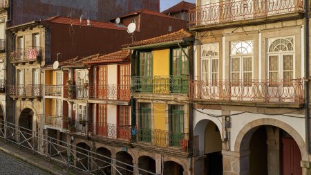 Photo for Porto, Portugal. Cozy small building in the old town. - Royalty Free Image