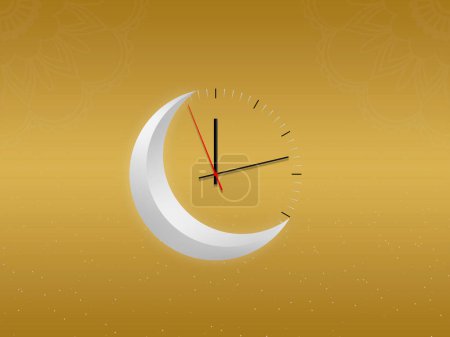 Photo for Ramadan Kareem background. Greeting for Ramadan Mubarak, Eid Mubarak. Happy Ramadan, Happy Eid Greeting Card Idea. Holy Month. Copy Space. - Royalty Free Image