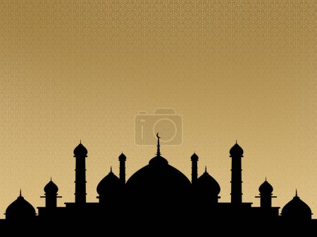 Photo for Ramadan Kareem background. Greeting for Ramadan Mubarak, Eid Mubarak. Happy Ramadan, Happy Eid Greeting Card Idea. Holy Month. Copy Space. - Royalty Free Image