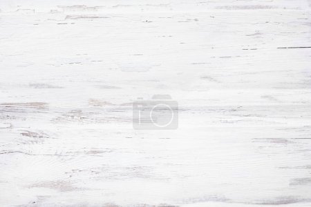 Close up of a rustic white wood texture background. Copy space.