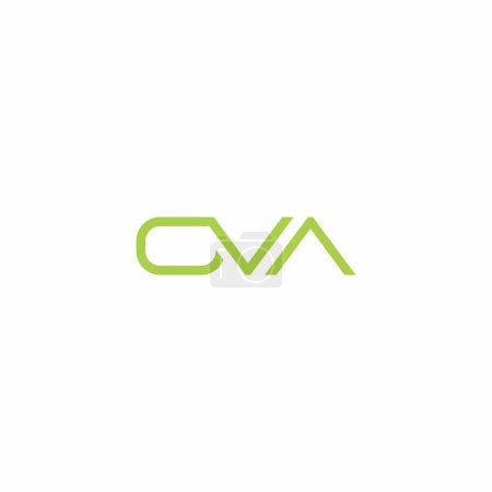 OVA Logo Simple and Clean Design