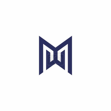 MW Logo Design. Brief WM-Ikone