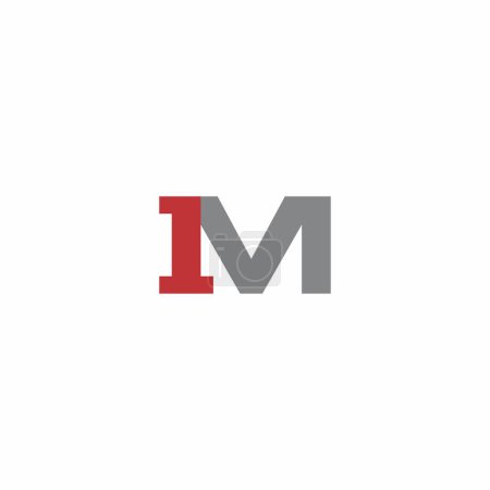 Téléchargez les illustrations : Logo M One Simple. Lettre M Logo - en licence libre de droit