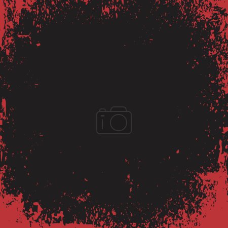 Grunge Red Vector Background. Grunge Abstract Vector