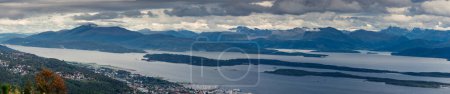 City of Molde on Moldefjord shore, More og Romsdal province, Norway