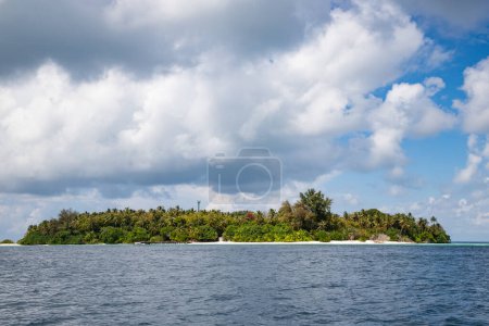 Photo for Green tropical island in the sea - Royalty Free Image