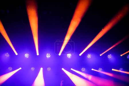 Photo for Stage lights and vibrant colors - Royalty Free Image