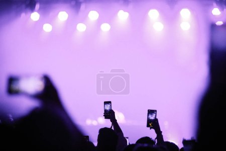 Photo for Stage lights and vibrant colors - Royalty Free Image
