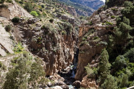 Foto de Caminito Del Rey Trail en Andalucía - Imagen libre de derechos