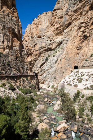 Photo for Caminito Del Rey Trail in Andalusia - Royalty Free Image