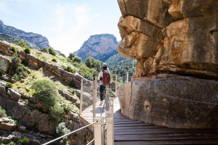 Foto de Caminito Del Rey Trail en Andalucía - Imagen libre de derechos
