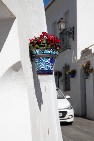 Foto de Pintoresco pueblo de Mijas. Costa del Sol, Andalucía, España - Imagen libre de derechos