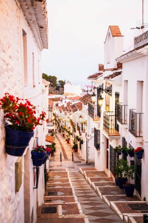 Photo for Picturesque village of  Mijas. Costa del Sol, Andalusia, Spain - Royalty Free Image